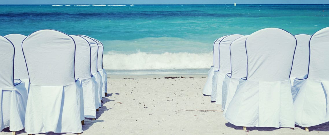 wedding beach chairs