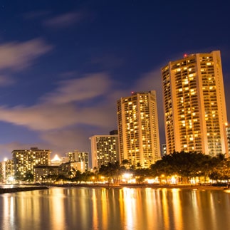 Waikiki at Night